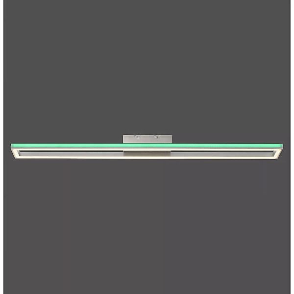 Paul Neuhaus Deckenleuchte Helix Aluminium 110 x 10 cm günstig online kaufen