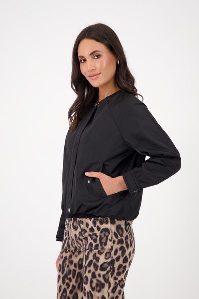 Monari Blouson "Jacke Blouson" ohne Kapuze Mit Rundhalsausschnitt günstig online kaufen