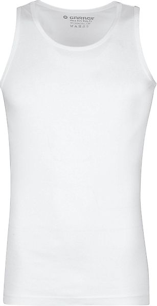 Garage Stretch Basic Singlet Weiß - Größe S günstig online kaufen