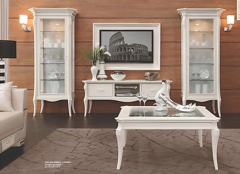 JVmoebel TV-Schrank TV Ständer Sideboard RTV Lowboard Tisch Holz Weiß Wohnz günstig online kaufen
