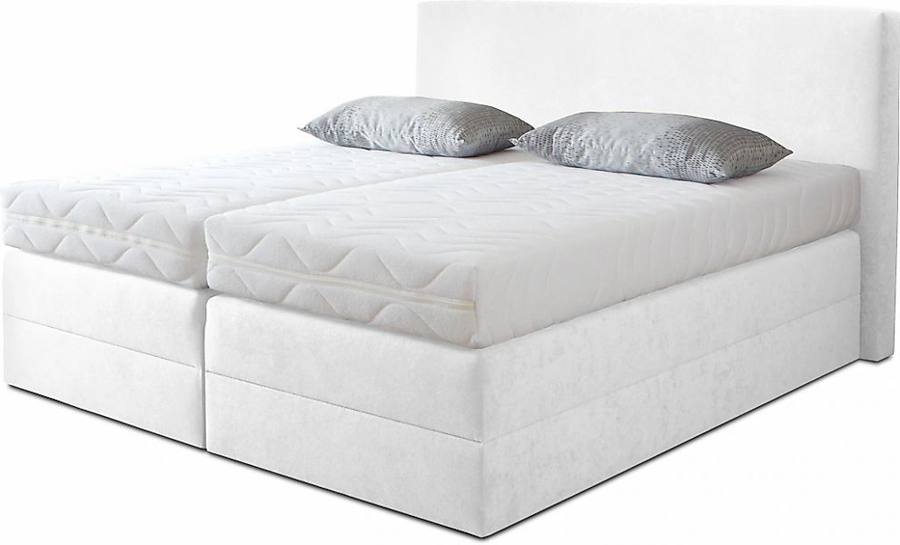 Westfalia Schlafkomfort Boxspringbett wahlweise mit Kaltschaum-Topper günstig online kaufen