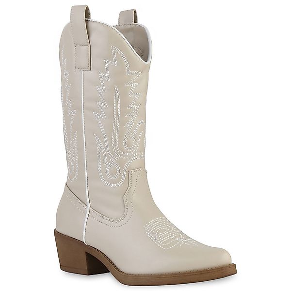 VAN HILL 839883 Cowboystiefel Damen Stiefel günstig online kaufen