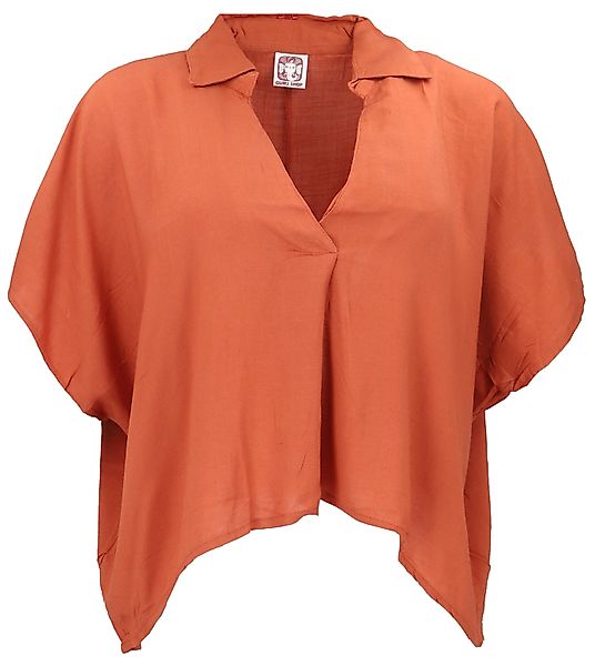 Guru-Shop Longbluse Weites Boho Blusentop mit günstig online kaufen