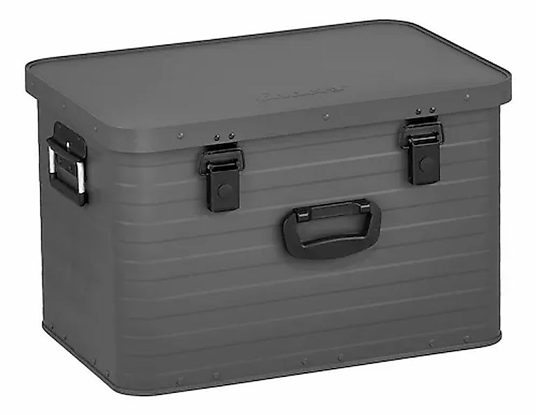 Enders® Aufbewahrungsbox »Toronto Alubox L Grey«, mit robuster Pulverbeschi günstig online kaufen