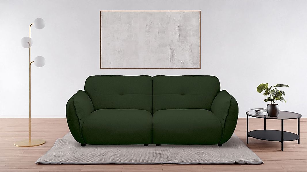 BETYPE 3-Sitzer "Be Fluffy", Softes Sitzgefühl, moderne Kedernaht, hochwert günstig online kaufen
