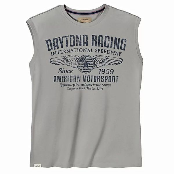 redfield Muscleshirt Große Größen Herren Muskelshirt Daytona Racing grau Re günstig online kaufen