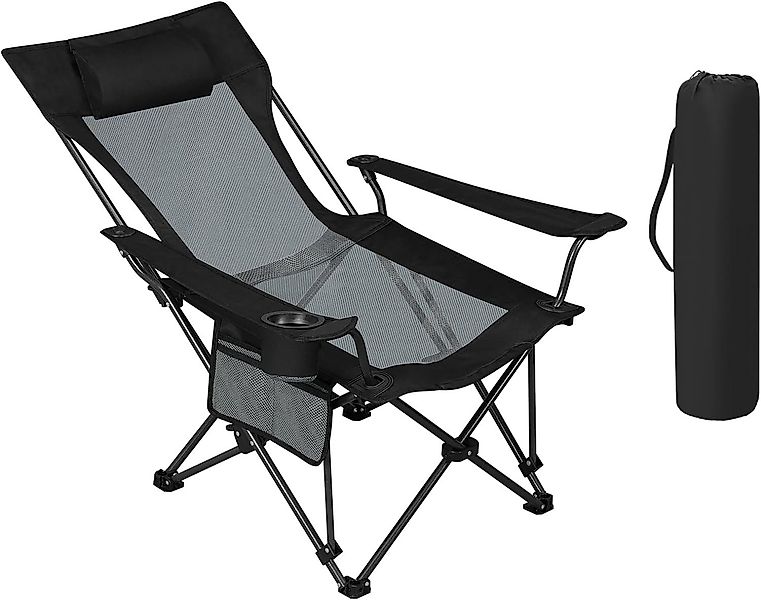 Woltu Campingstuhl, klappbar, verstellbare Rückenlehne, Ultraleicht günstig online kaufen