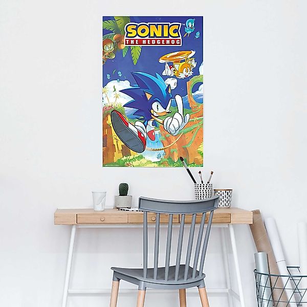 Reinders Poster "Sonic the Hedgehog - sonic & tails" günstig online kaufen