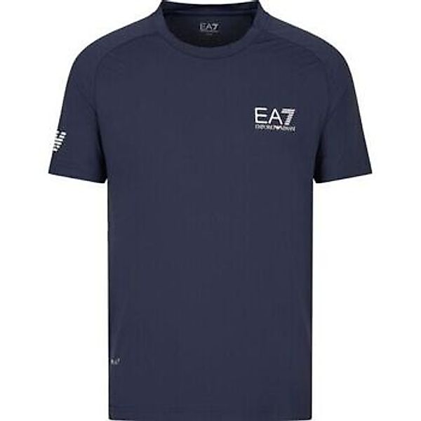 Emporio Armani EA7  T-Shirts & Poloshirts 8NPT22 PJEMZ-1554 NAVY günstig online kaufen