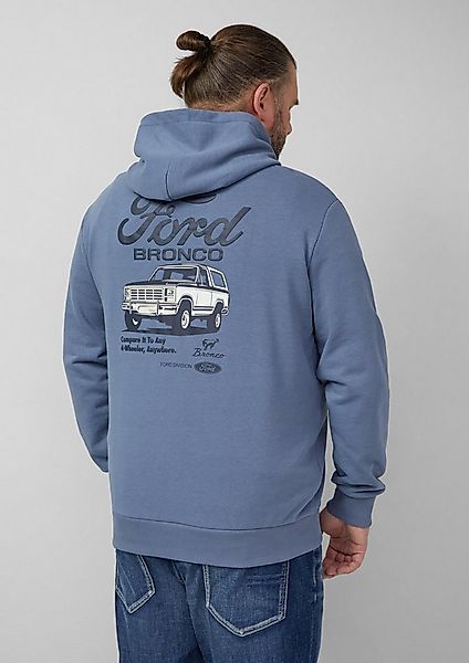 s.Oliver Sweatshirt Sweatshirt Softer Hoodie im Relaxed Fit mit Artwork günstig online kaufen