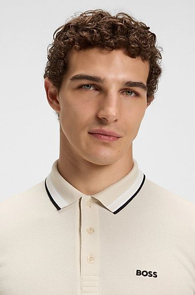 BOSS GREEN Poloshirt "Paddy", mit kontrastfarbenen Streifen am Kragen günstig online kaufen