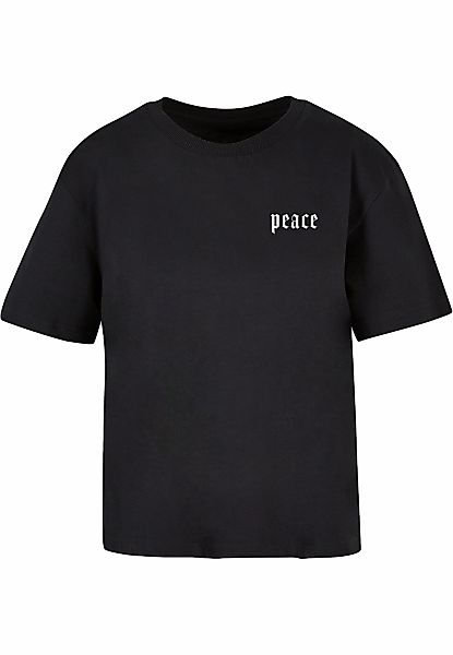 Miss Tee T-Shirt "Miss Tee Damen Girls Peace Hand Tee", (1 tlg.) günstig online kaufen