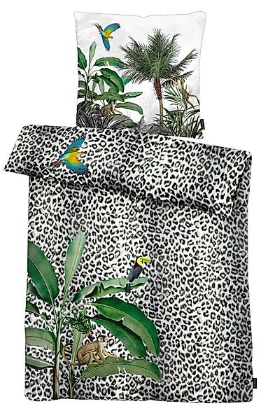 APELT Bettwäsche Jungle Gots, Satin (Bio-Baumwolle), günstig online kaufen