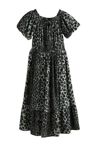 Next Midikleid Off-Shoulder-Midikleid mit Streifen (1-tlg) günstig online kaufen