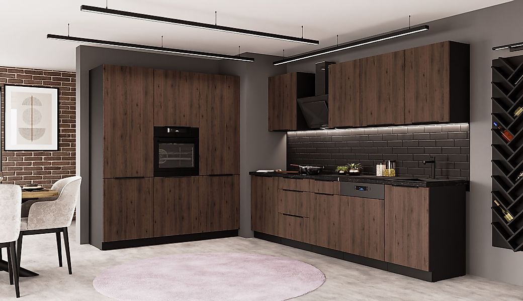 Küchen-Preisbombe Küchenzeile MONZA 280 + 180 günstig online kaufen