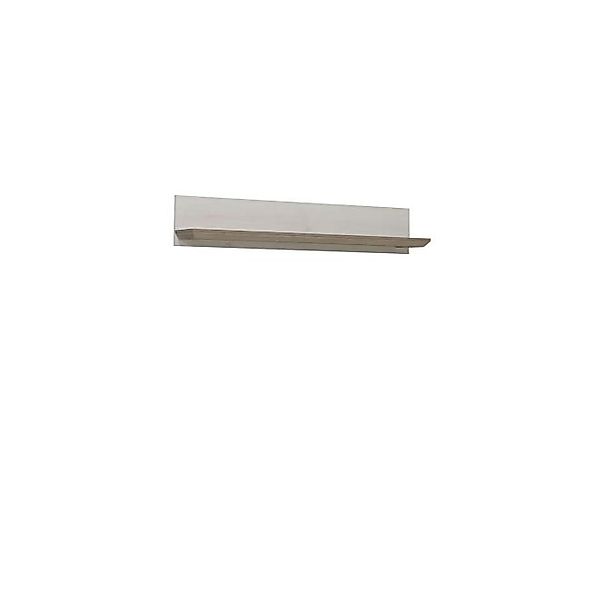Wandregal 145 cm ILOPPA von Forte Schneeeiche / Nelson Eiche günstig online kaufen