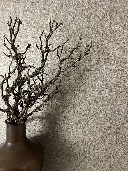 Newroom Vliestapete, Grau Tapete Modern Glanz - Einfarbig Glanztapete Silbe günstig online kaufen