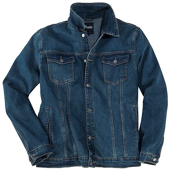 Pionier Jeansjacke Jeansjacke Pioneer dark blue günstig online kaufen