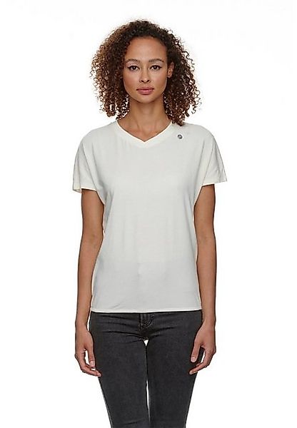 Ragwear T-Shirt Ragwear Damen T-Shirt ALMMA 2111-10028 Off White 7008 Wollw günstig online kaufen