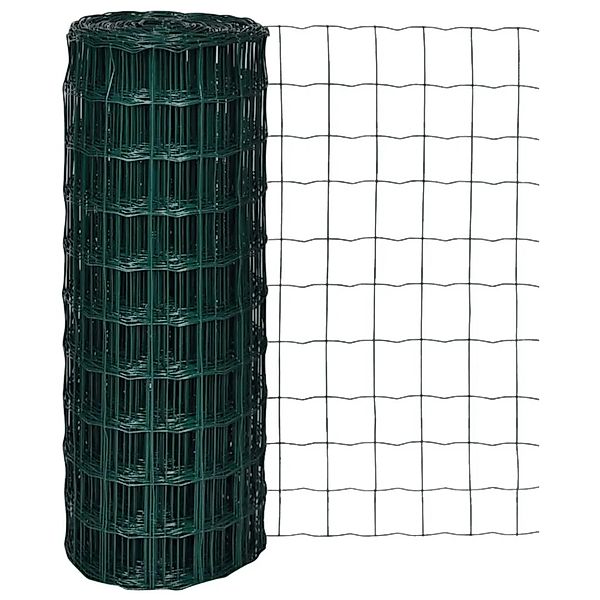 vidaXL Gartenzaun Maschendraht Gitterzaun Schweißgitter 10x1,0m 140573 günstig online kaufen
