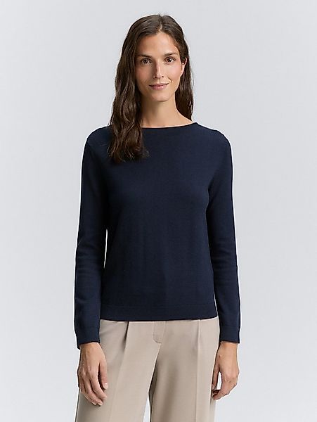 TOM TAILOR Strickpullover Pullover & Strickjacken Strickpullover mit U-Boot günstig online kaufen