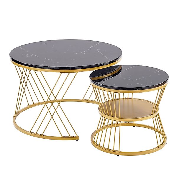 HAUSS SPOLE Couchtisch 2er Set Hochglanz günstig online kaufen