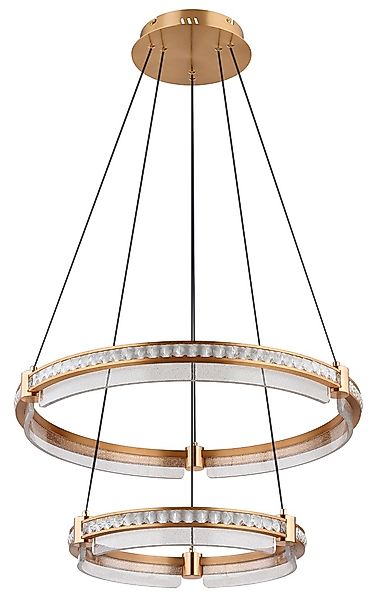 GLOBO LIGHTING LED Pendelleuchte »BLONDIE«, Leuchtmittel LED-Modul   LED fe günstig online kaufen