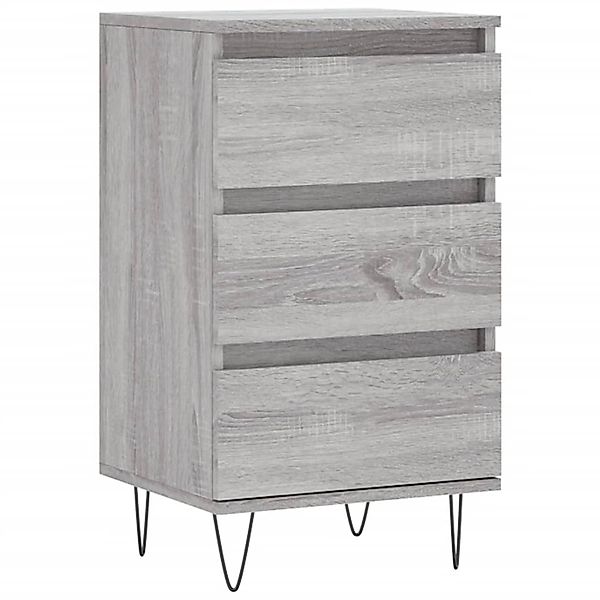 vidaXL Sideboard Grau Sonoma 40x35x70 cm Holzwerkstoff 831098 günstig online kaufen