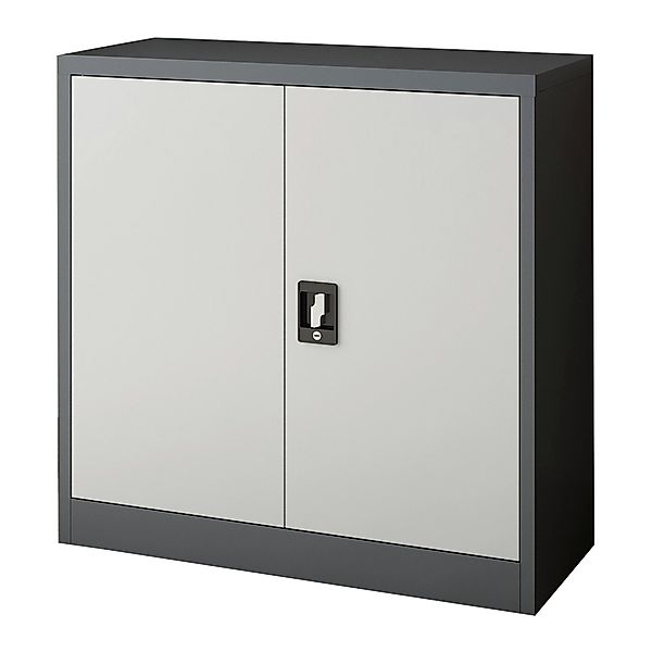 en.casa Aktenschrank »Molise« Büroschrank 90x40x90cm Stahl günstig online kaufen