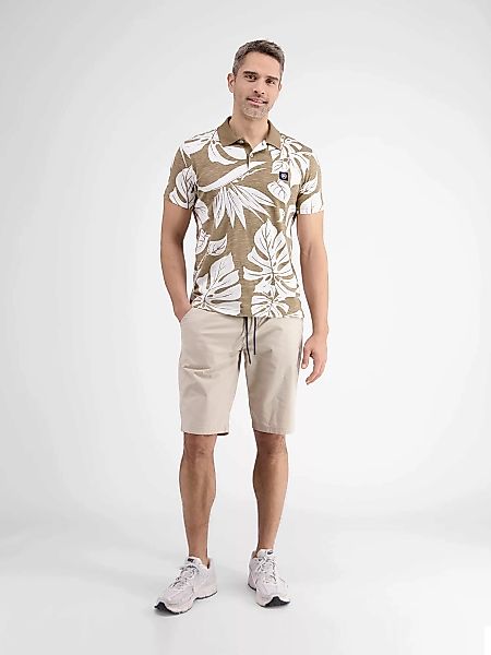 LERROS Poloshirt "LERROS Poloshirt im Hawaiian-Style" günstig online kaufen