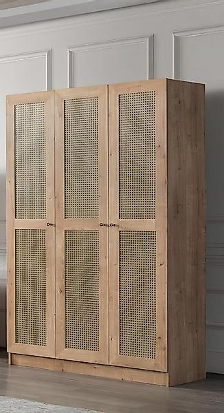 JVmoebel Kleiderschrank Kleiderschrank Schlafzimmer Moderne Möbel Braun Hol günstig online kaufen