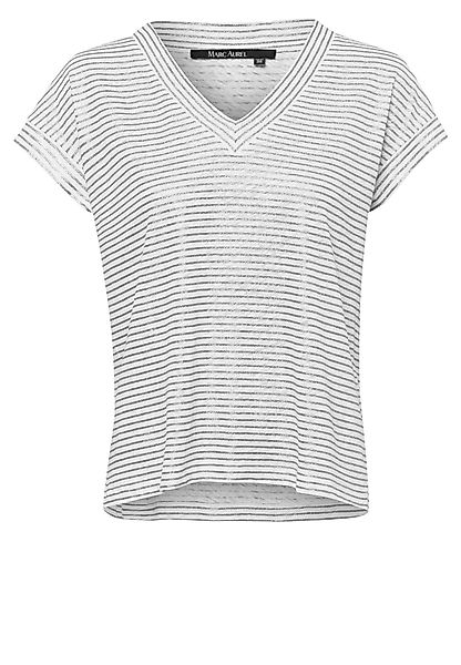 MARC AUREL T-Shirt mit feinen Streifen günstig online kaufen