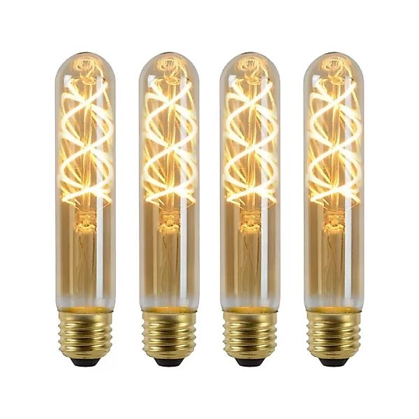 Vintage LED Lampe, dimmbar, E27, Röhre T30, Filament, 4,9W, 380lm, 2200K 4e günstig online kaufen
