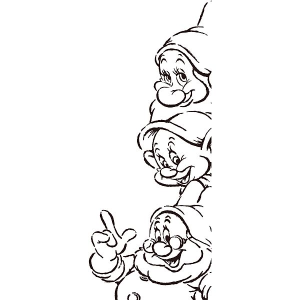 Komar Bild "Snow White Dwarves", Disney, (1 St.), Wandbild zur Dekoration i günstig online kaufen