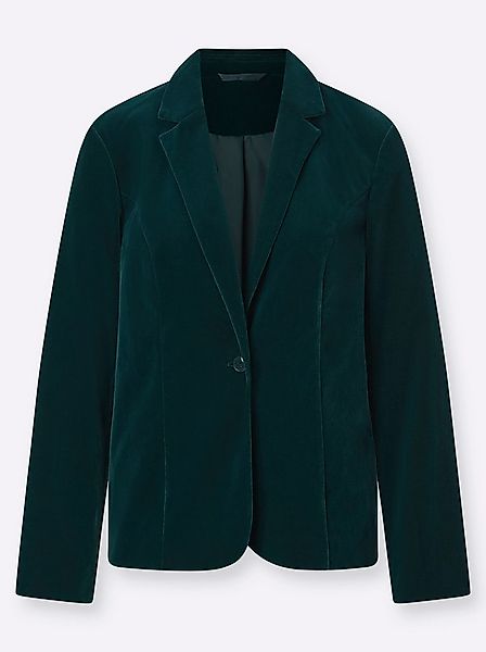 Sieh an! Blusenblazer Samt-Blazer günstig online kaufen