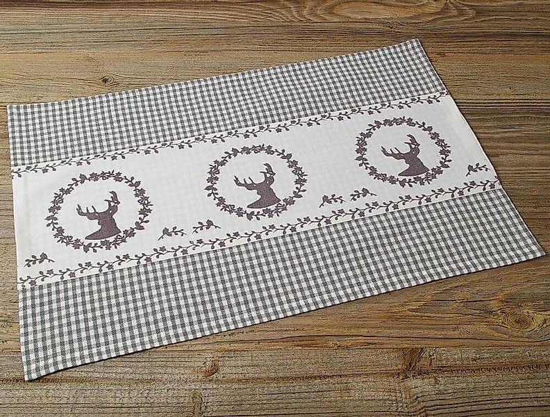 matches21 HOME & HOBBY Platzset Tischset RESI Landhaus 33x48 3 Farben, (1-S günstig online kaufen