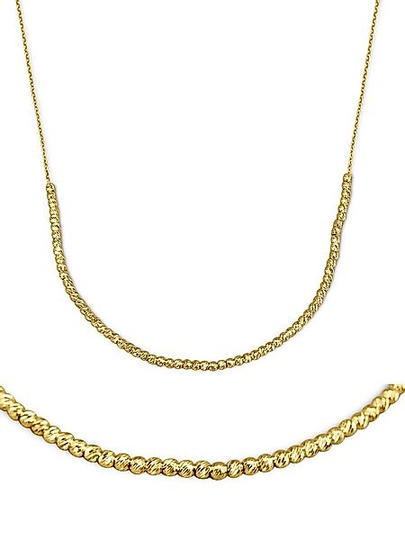 Antares Gold Goldkette aus 585 er echt Gelbgold 14K mit Kugeln günstig online kaufen