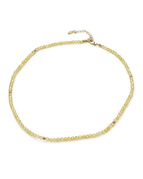 MayTree Collier Kette Citrin mit 18K günstig online kaufen