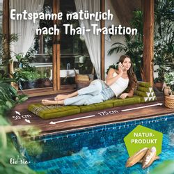 livasia Sitzsack Thaikissen 3 Auflagen (Classic) vegan günstig online kaufen