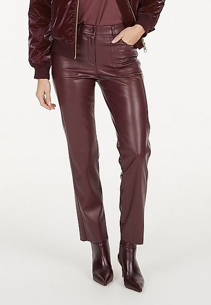 MARC AUREL Lederimitathose in Leder-Optik günstig online kaufen