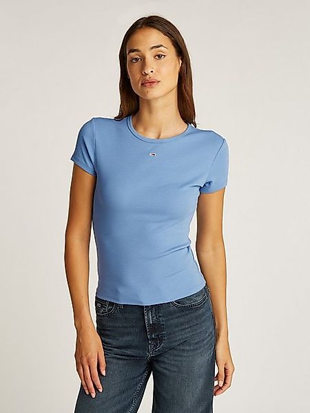 Tommy Jeans T-Shirt TJW SLIM ESSENTIAL RIB SS mit gerippter Struktur günstig online kaufen