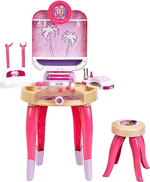 Klein Schminktisch »Barbie Schönheitsstudio, Happy Vibes«, mit Hocker; Lich günstig online kaufen