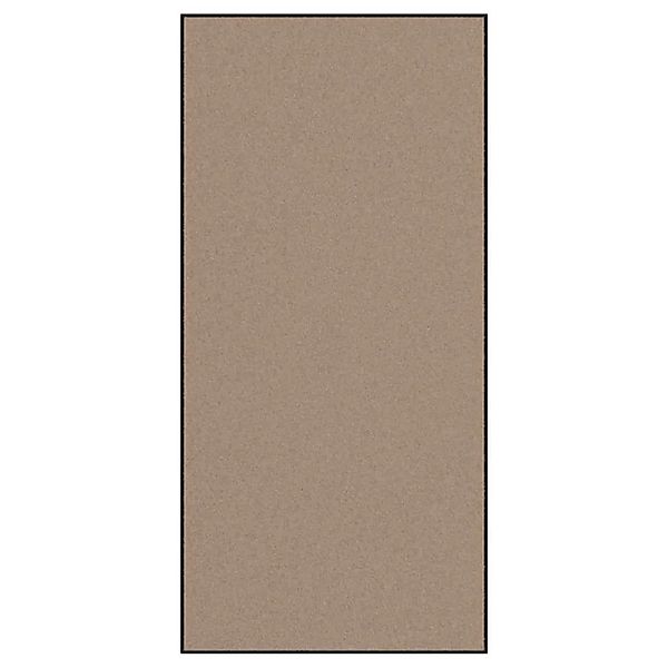 vidaXL Fußmatte Beige und Schwarz 120 x 250 cm Polypropylen und Vinyl 41007 günstig online kaufen