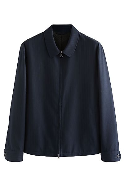 Next Sakko Gestreifte Anzug-Hemdjacke (1-tlg) günstig online kaufen