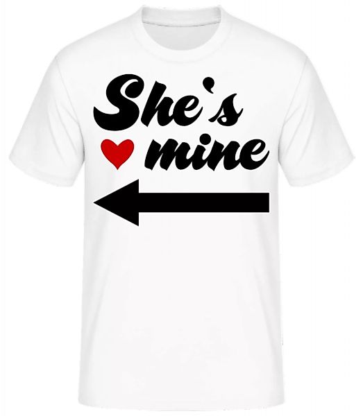 She Is Mine · Männer Basic T-Shirt günstig online kaufen