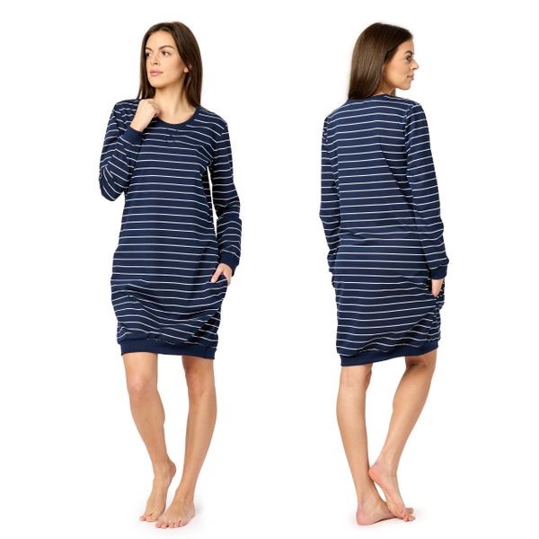 Merry Style Nachthemd Damen Nachthemd Langarm günstig online kaufen