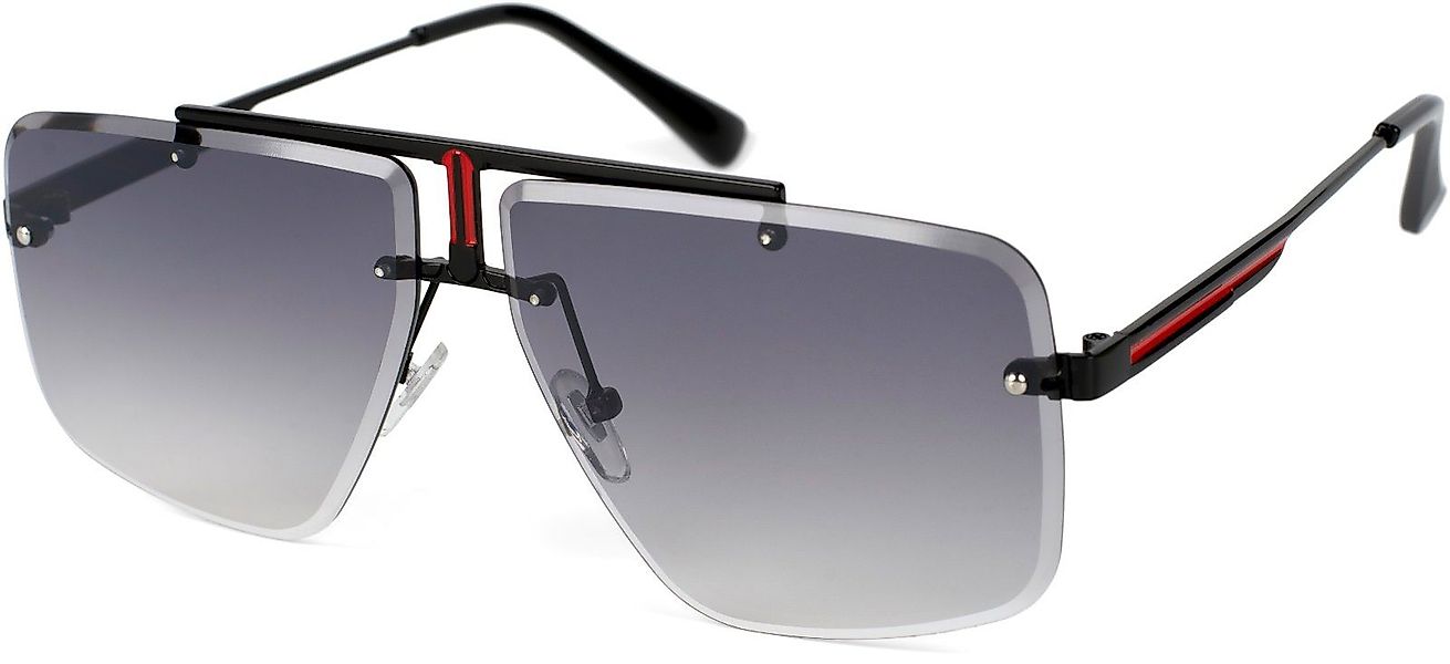styleBREAKER Sonnenbrille Rechteckige Retro Sonnenbrille mit günstig online kaufen