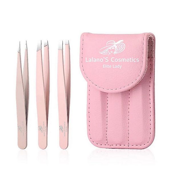 Lalano`S Cosmetics Pinzette Deluxe- Pinzetten Set, Maniküre Pediküre Set, 4 günstig online kaufen