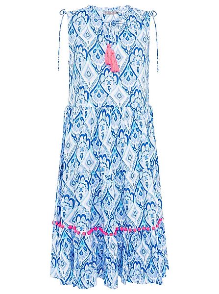 Zwillingsherz Midikleid Zwillingsherz Kleid "Urlaubsfeeling" Bommeln, günstig online kaufen