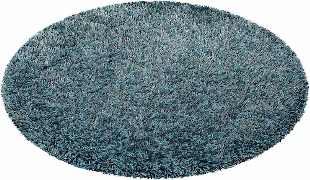 Esprit Hochflor-Teppich »Cosy Glamour 2.0«, rund, 40 mm Höhe, Langflor, Sha günstig online kaufen